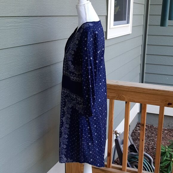 Old Navy Womens SP Blue and White Dress - Picture 4 of 9